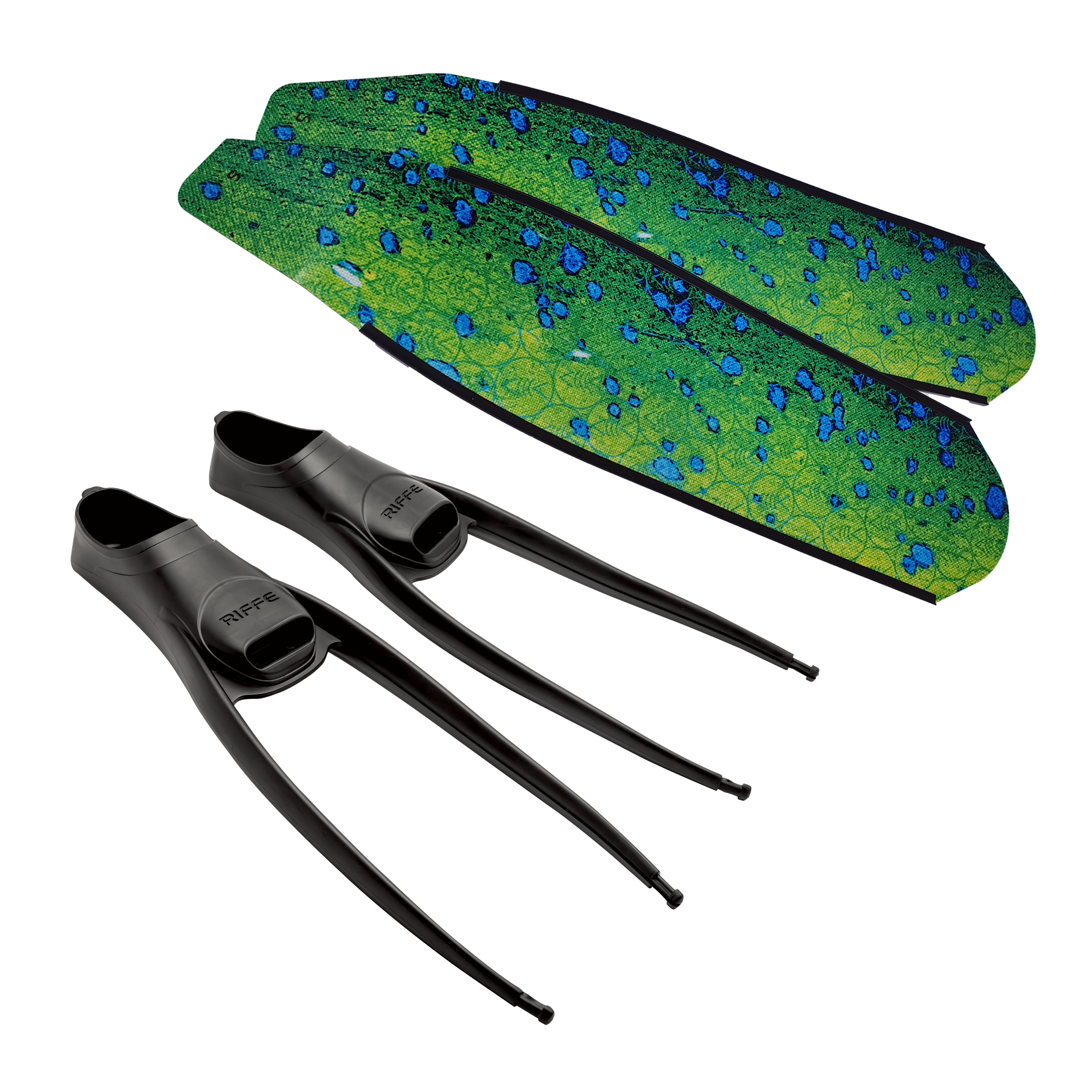 DiveR Composite Dorado Fin Setup