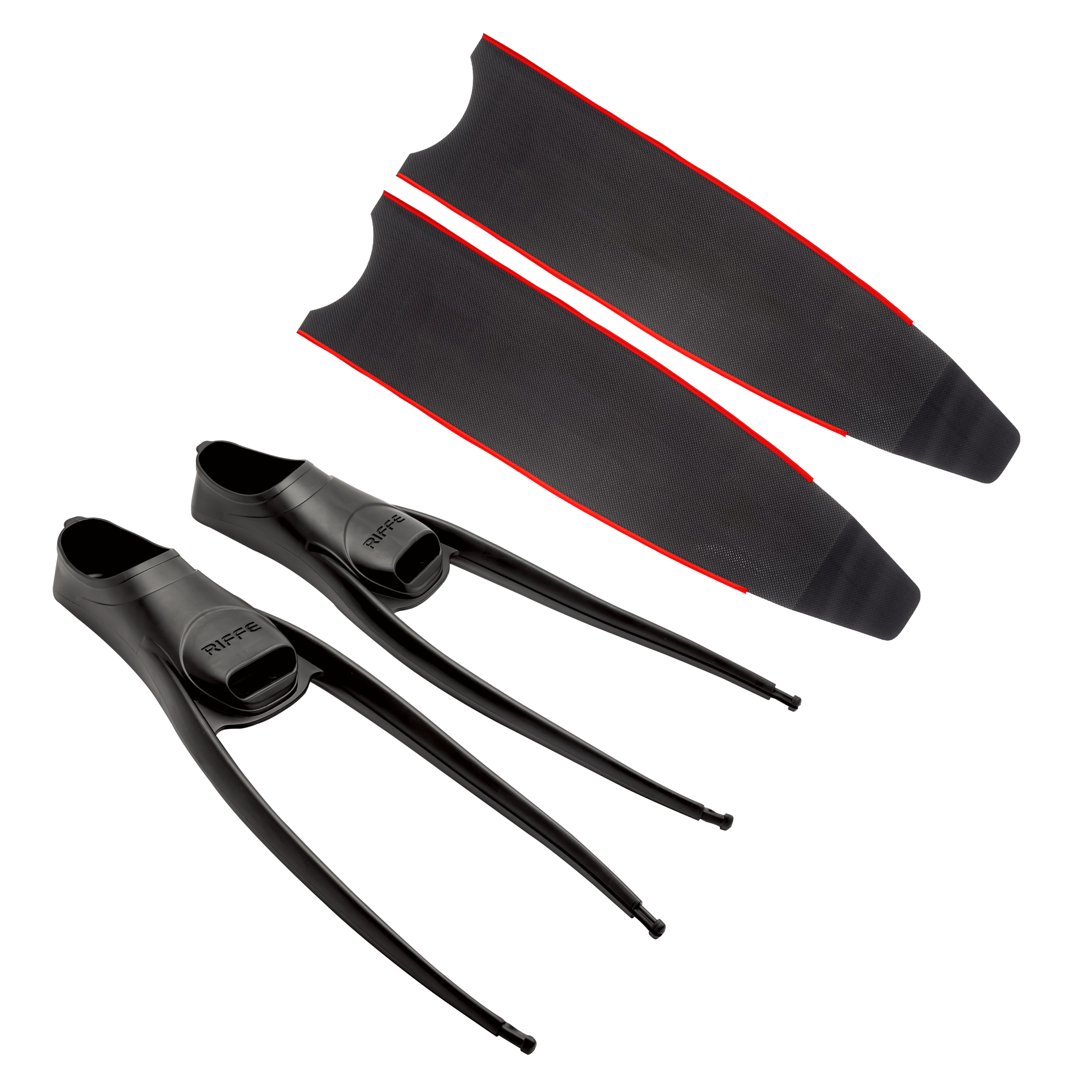 LEADERFINS Carbon Blend Soft Fin Setup