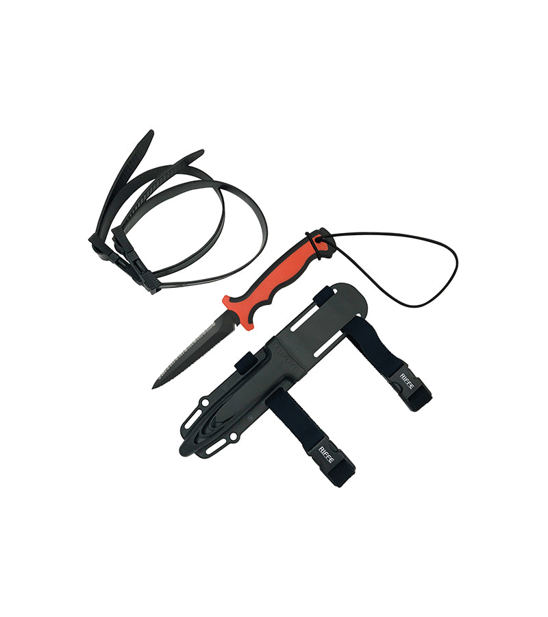 RIFFE Wrangler Dual-serration Knife Spearfishing Canada