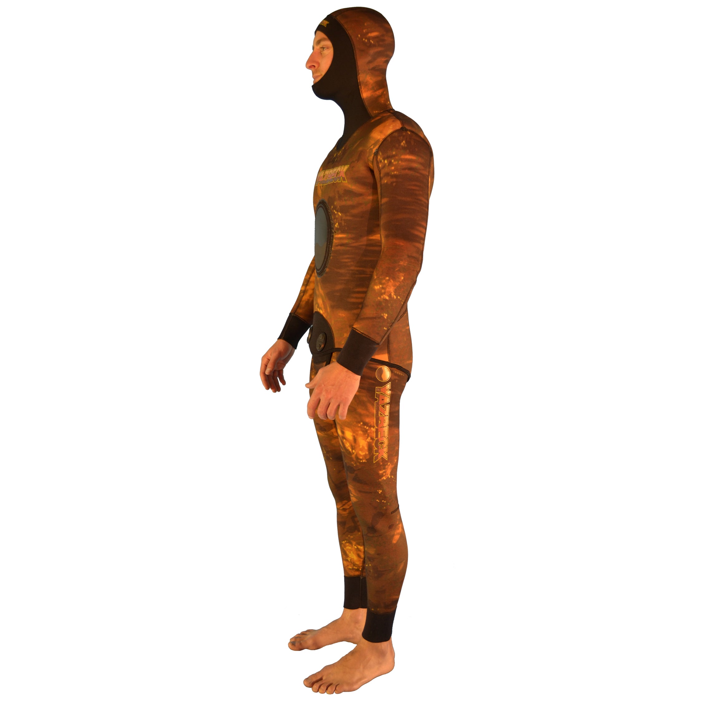 Wetsuit_SKU515130_Yazbeck_Kelp_Stalker_Lycra_Camo_Full_Suit_With_Hood_On_Profile