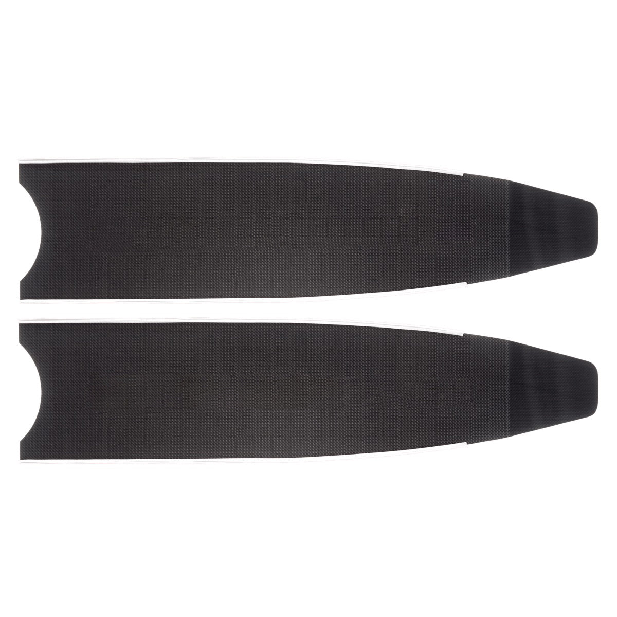 LEADERFINS Pure Carbon Blades (Hard Stiffness / White Rails)